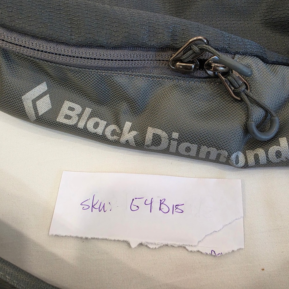 Black Diamond Gray Technical Hiking Daypack Backpack SKU 54B15